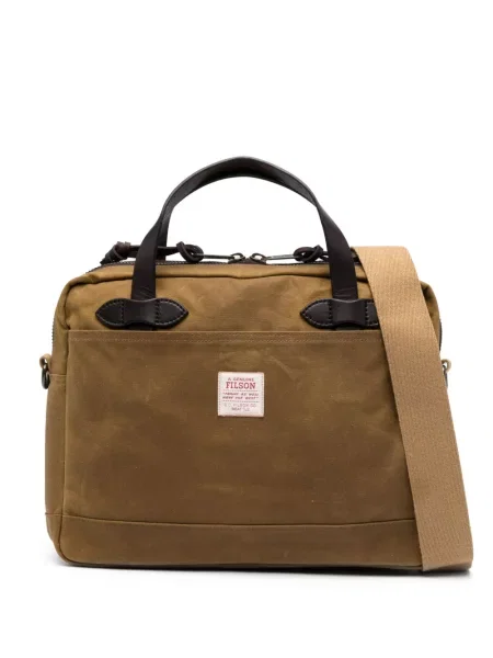 Valiză Filson din țesătură twill maro