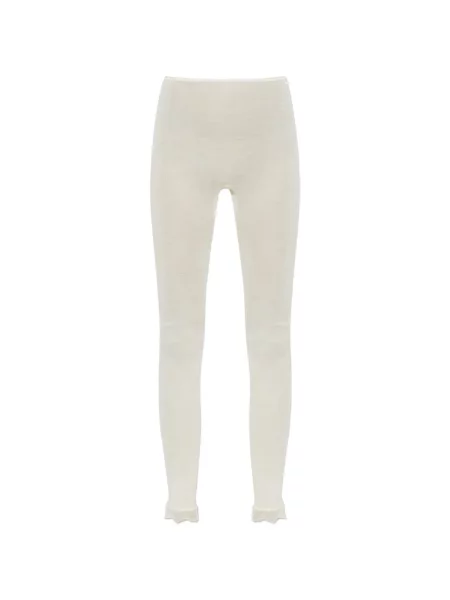 Leggings Hanro din dantelă alb