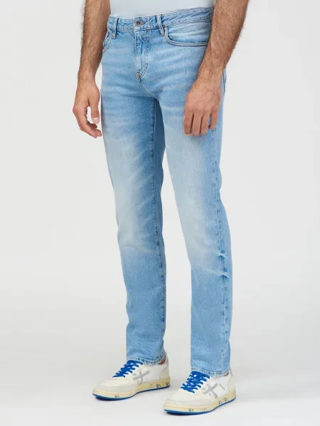 Джинси Armani Exchange блакитні