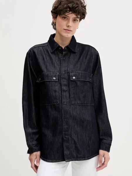 Sisley cămașă bleumarin cu guler clasic regular