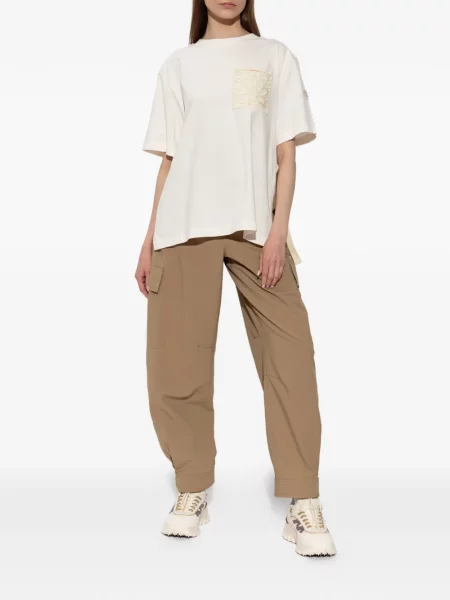 Tricou Moncler din dantelă