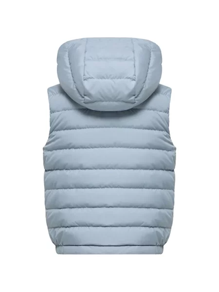 Kamizelka dziecięca Moncler Enfant niebieska