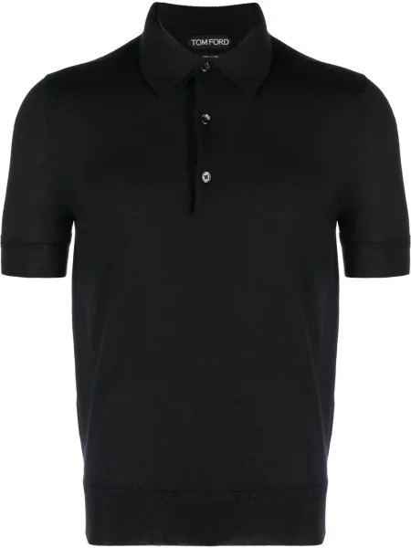 Polo Tom Ford din cașmir negru