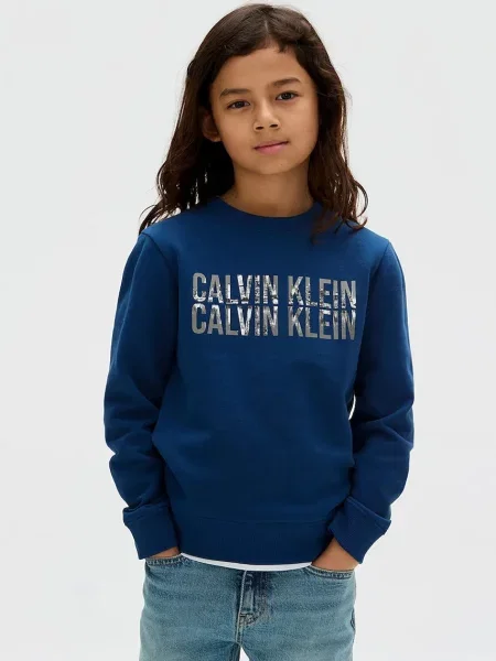 Calvin Klein Jeans Dječja dukserica plava