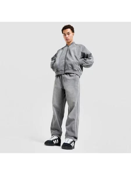 Kalhoty Adidas s kamínky šedé