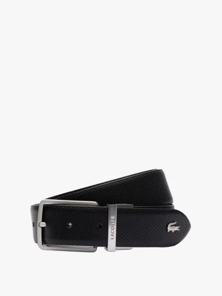 Ремінь Lacoste чорний