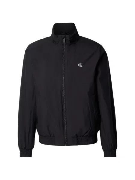 Calvin Klein Jeans Geacă de primăvară-toamnă negru alb