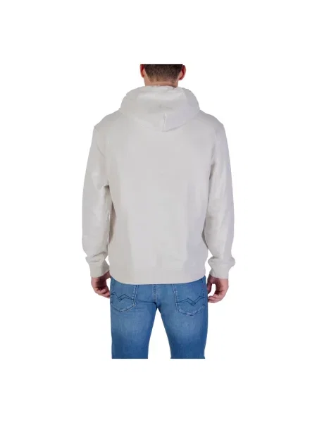 Bluza z kapturem Calvin Klein Jeans biała