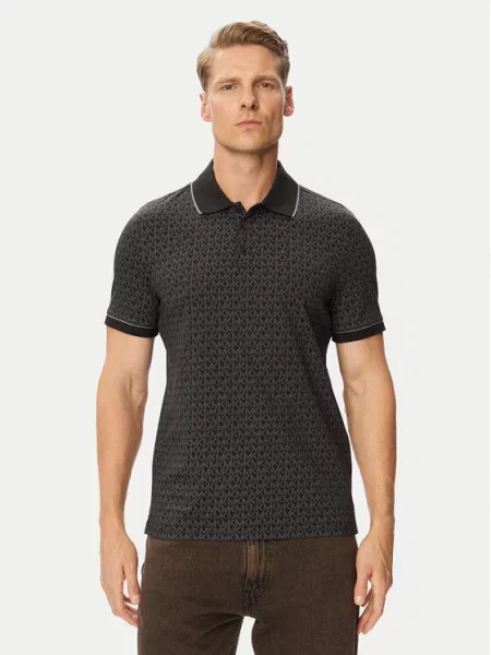 MICHAEL Michael Kors Polo marškinėliai juoda