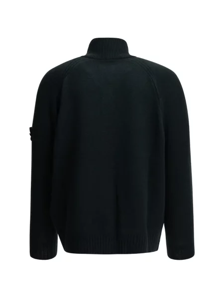 Pulover Stone Island cu strasuri albastru