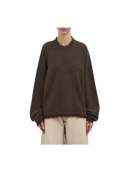 Sweter Uma Wang brązowy