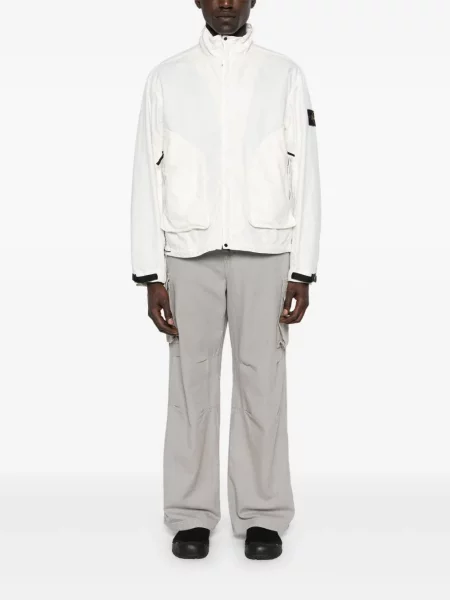 Geacă Stone Island cu strasuri alb
