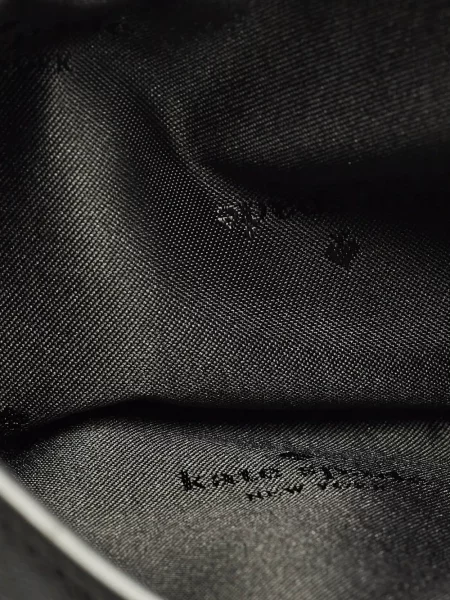 Geantă Kate Spade cu autograf negru