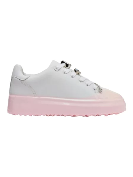 Sneakersy Mallet London skórzane różowe