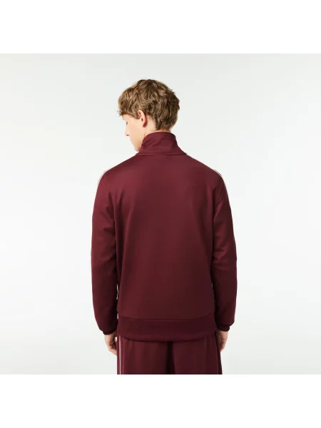 Lacoste Kurtka Dresowa Original Paris Piqué czerwona