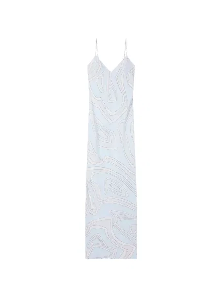 Rochie Pucci cu imagine albastru