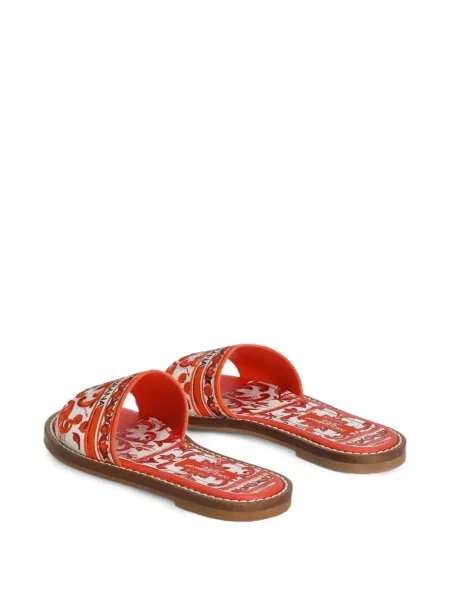 Kapcie dziecięce Dolce And Gabbana czerwone