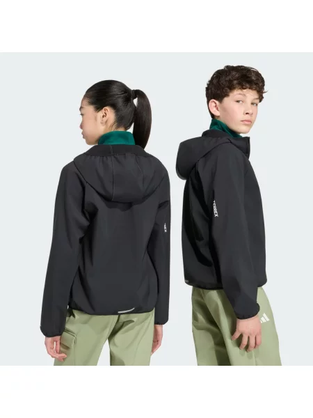 Kurtka Terrex Kids Multi Climawarm Softshell czarna
