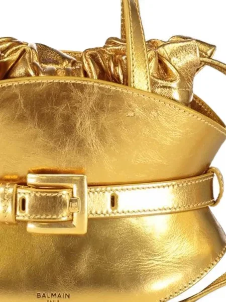 Geantă Balmain cu cataramă auriu