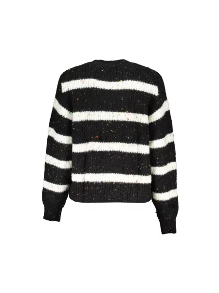 Golf golf Desigual z długim rękawem elegancki czarny