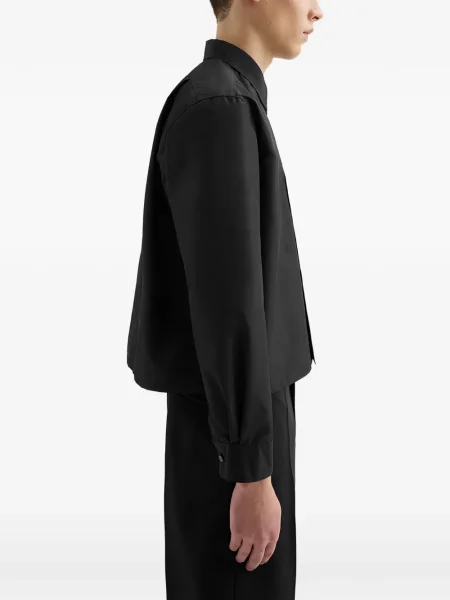 Риза Jil Sander изрязани черно
