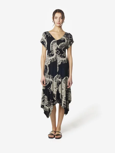 KOROSHI Rochie gri negru