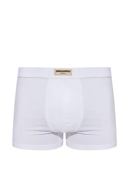 Boxeri Dsquared2 cu autograf alb