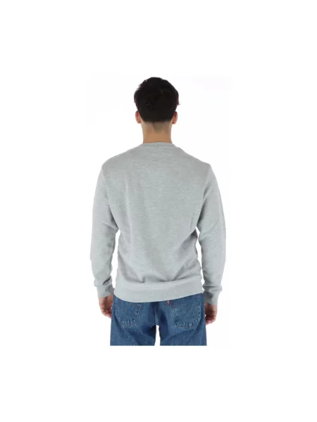 Bluza North Sails żakardowa z dekoltem w kształcie litery U casual szara