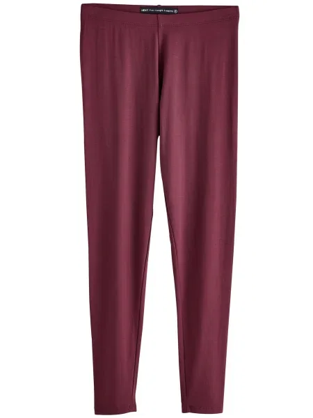 Next Leggings burgundy roșu