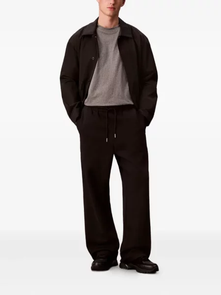 Pantaloni sport Calvin Klein cu cordon negru