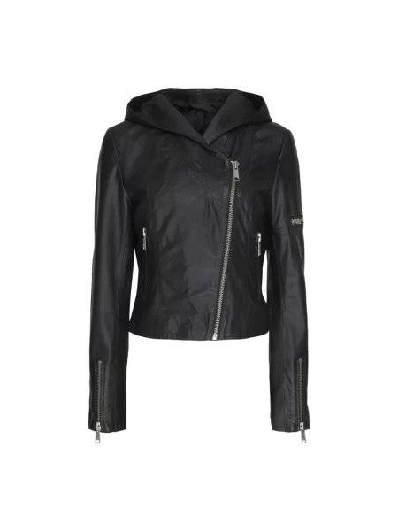 Kurtka Notyz z kapturem czarna