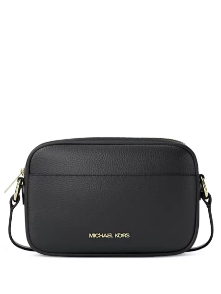 Geanta crossbody Michael Kors cu autograf negru