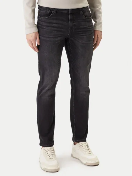 BOSS Blugi Delaware negru