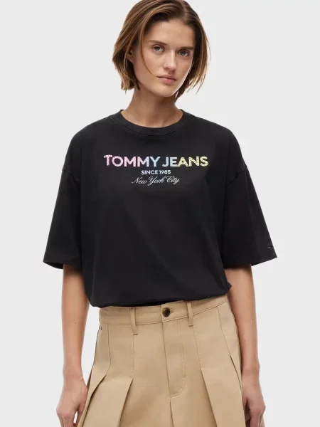 Футболка Tommy Jeans черная