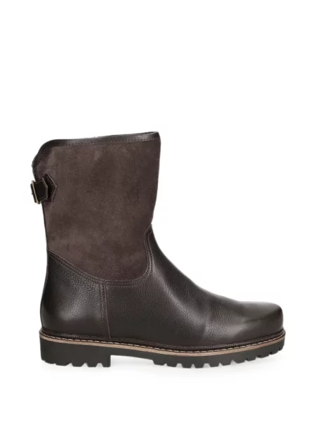 Botine Dirndl & Bua din piele cu cataramă maro