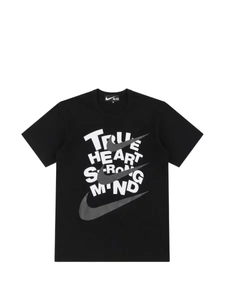 Tricou Black Comme Des Garçons cu imagine negru