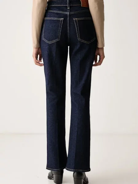 Calvin Klein Jeans jeansy bootcut granatowe