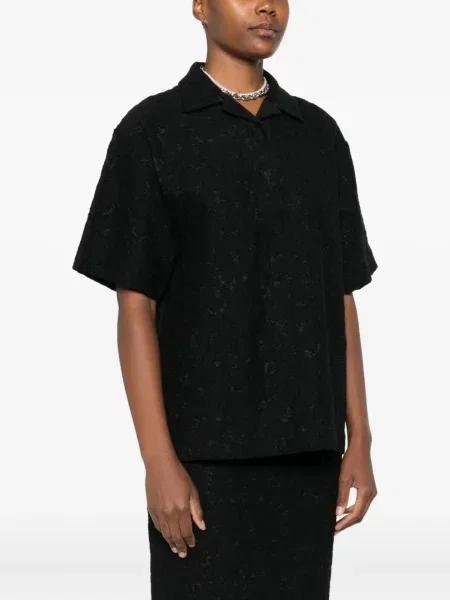 Top N°21 din dantelă negru
