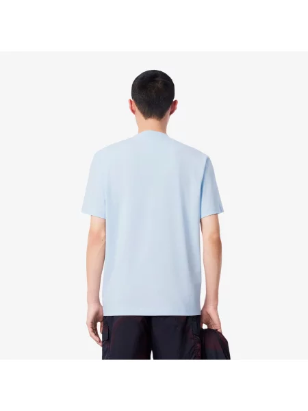 Футболка Lacoste голубая