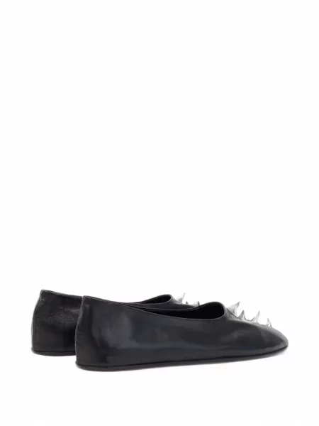 Balerini The Erose din piele negru