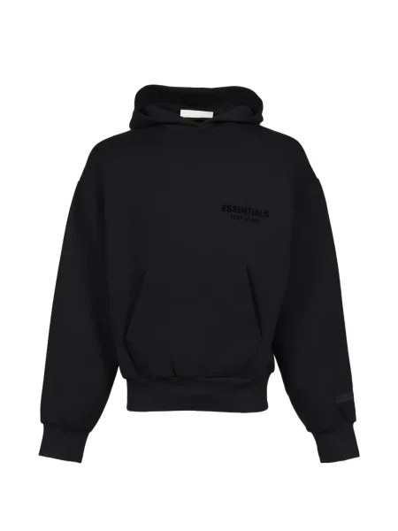 Hanorac cu glugă Essentials cu imagine negru