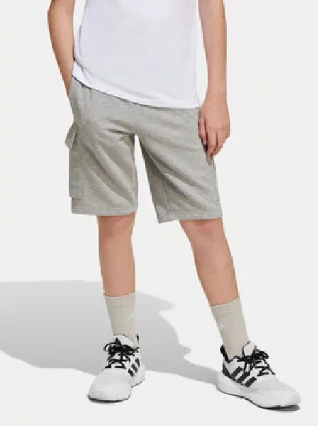 Sportovní kraťasy adidas šedé
