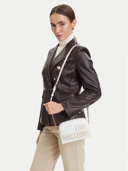 Torebka LOVE MOSCHINO biała