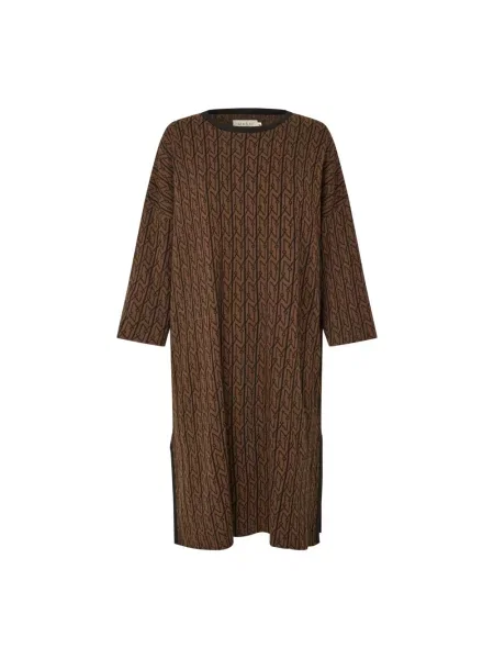 Sukienka Masai brązowa