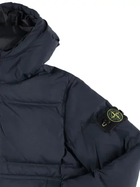 Kurtka dziecięca Stone Island niebieska