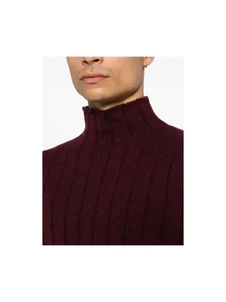 Sweter Brunello Cucinelli fioletowy