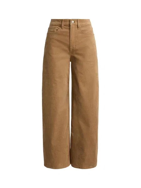 Lauren Ralph Lauren Hlače WALE devine dlake camel