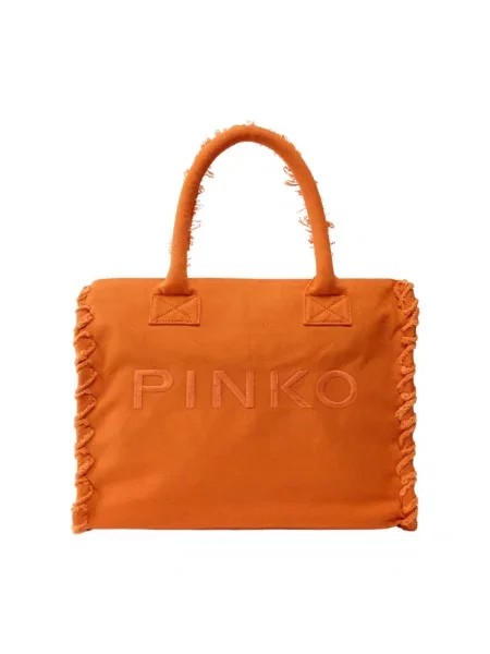 PINKO Torebki Kobieta ONE SIZE Średnia torba na zakupy plażowa pomarańczowy