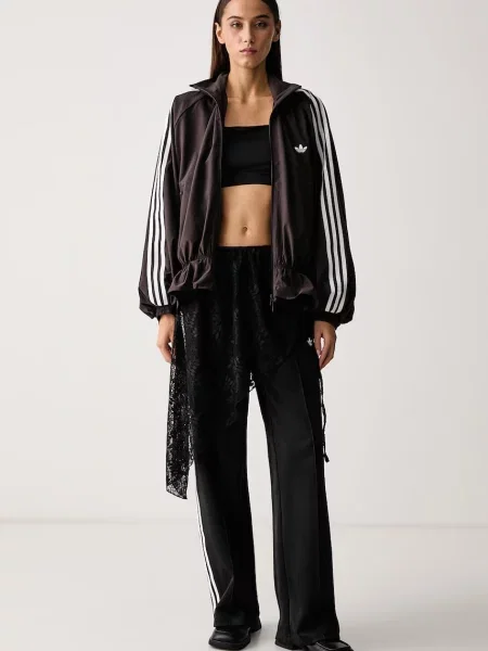 Adidas Originals спортен панталон дамски с Lace Injection черно