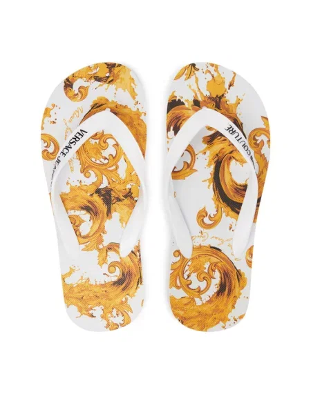 Japonki Versace Jeans Couture białe